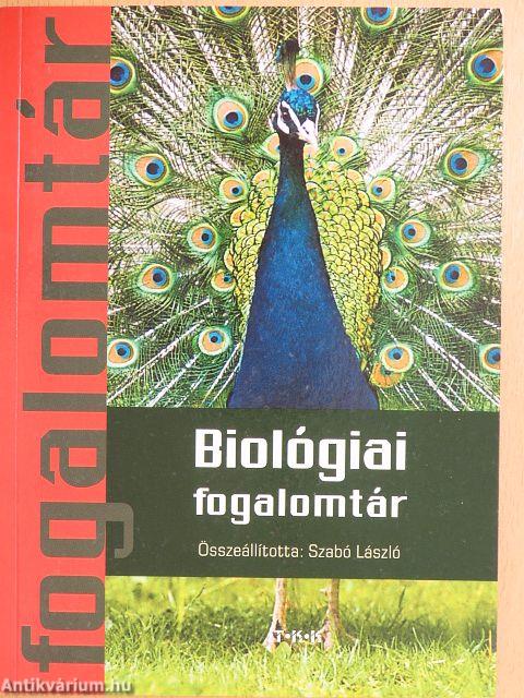 Biológiai fogalomtár