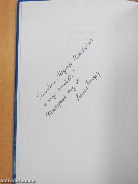 Isten lába alatt (dedikált példány)