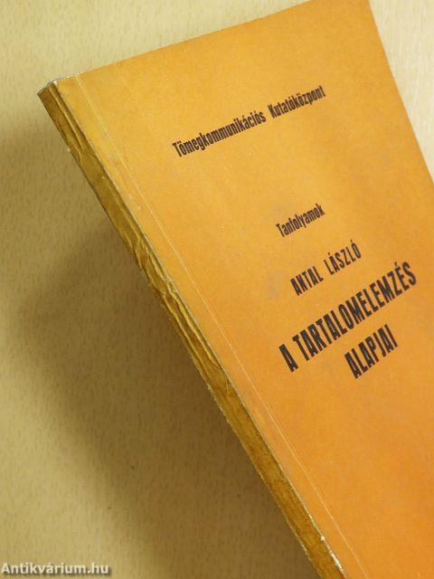 A tartalomelemzés alapjai