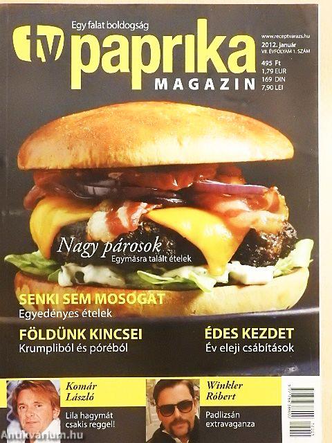TV Paprika Magazin 2012. január