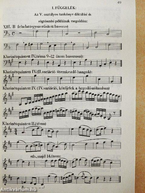 Útmutató A Hangok Világa V. (Bevezetés a zeneirodalomba II.) szolfézstankönyv tanításához