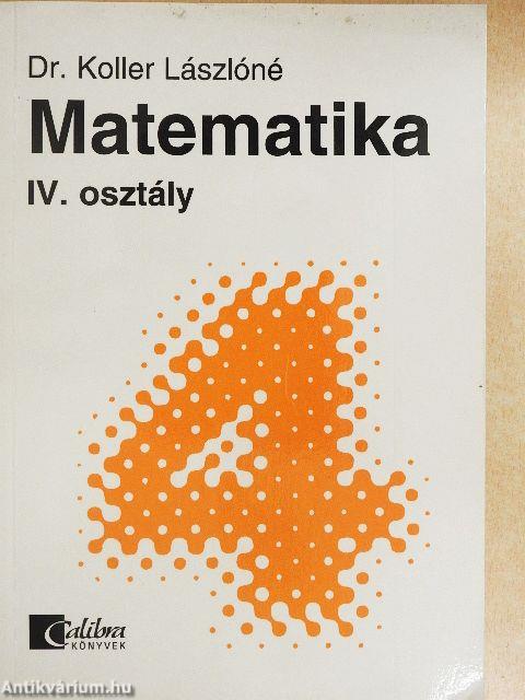Matematika IV.