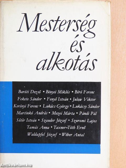 Mesterség és alkotás