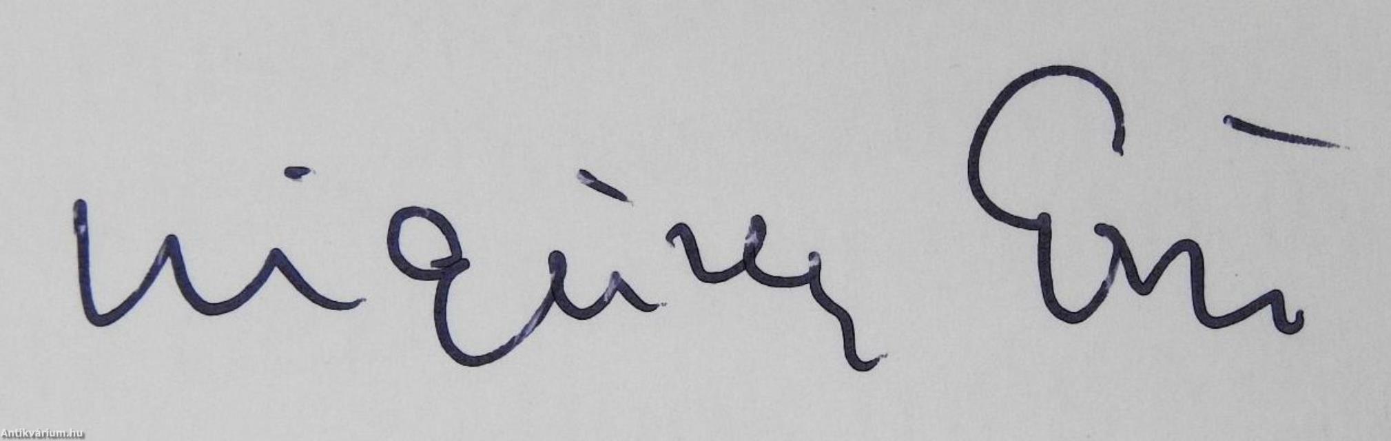 Ima (dedikált példány)