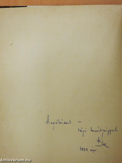 Szobotka Imre emlékkiállítása (dedikált példány)