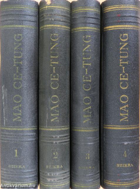 Mao Ce-Tung válogatott művei 1-4.