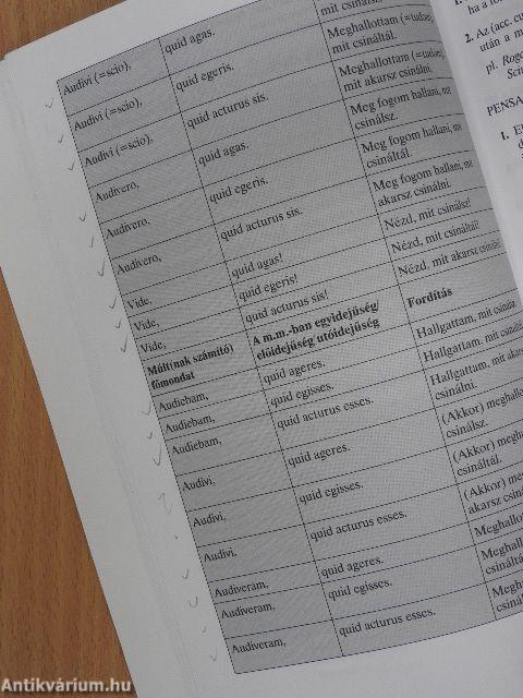 Latin nyelvkönyv III.