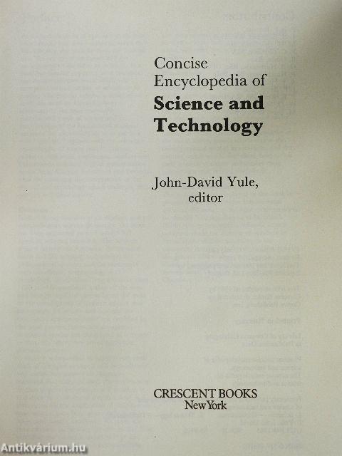 Concise Encyclopedia of Science and Technology