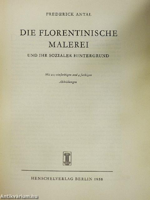 Die Florentinische Malerei