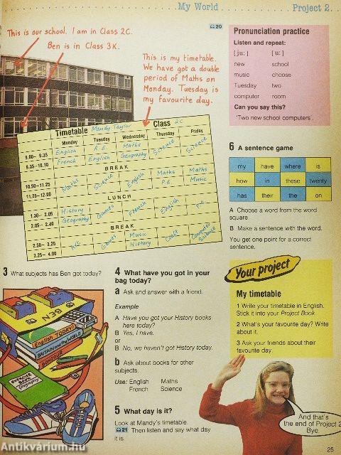Project English 1. - Student's book/Workbook/Teacher's book