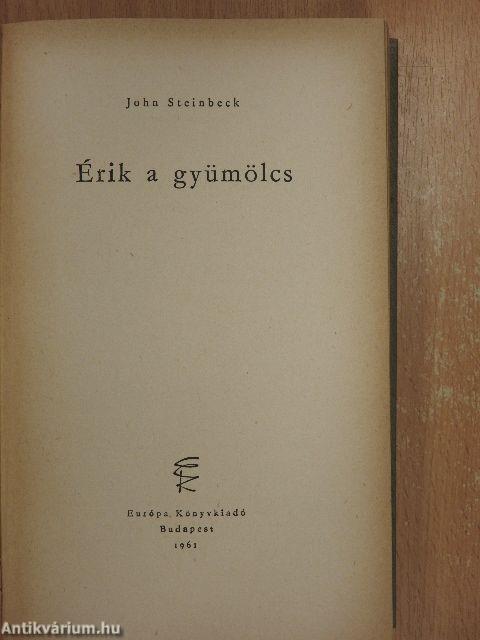 Érik a gyümölcs