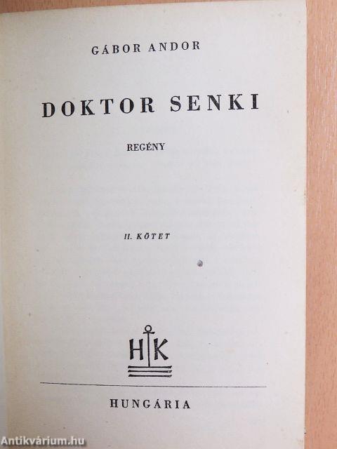 Doktor Senki I-II.