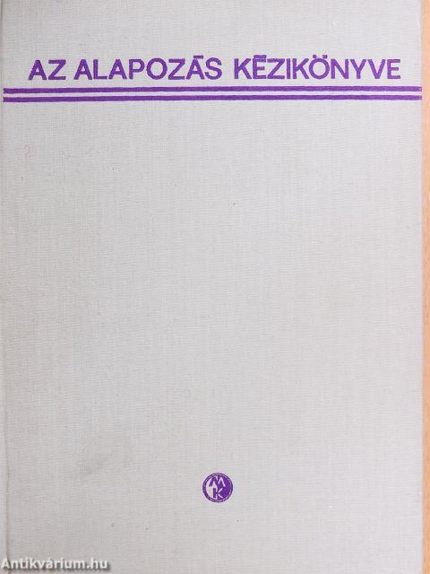 Az alapozás kézikönyve