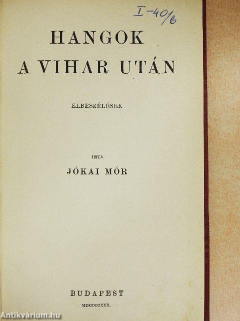 Hangok a vihar után