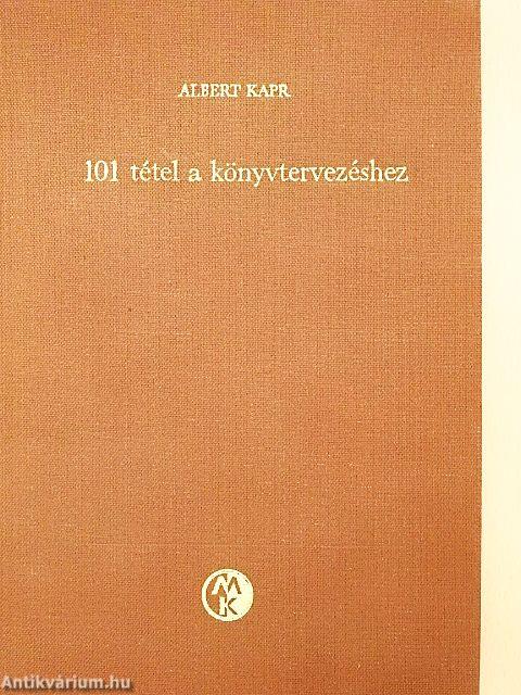 101 tétel a könyvtervezéshez