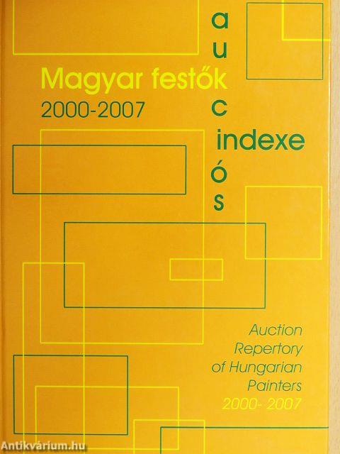 Magyar festők aukciós indexe 2000-2007