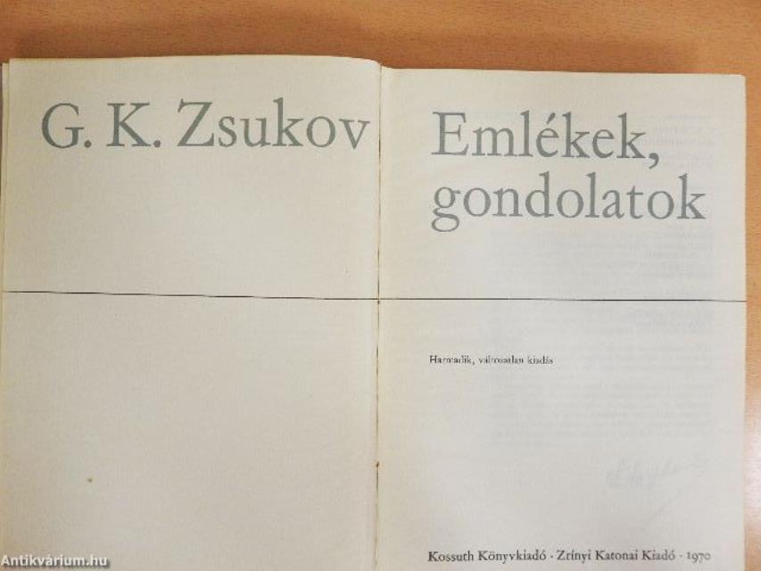 Emlékek, gondolatok 