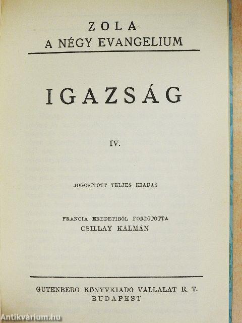 Igazság I-VIII.