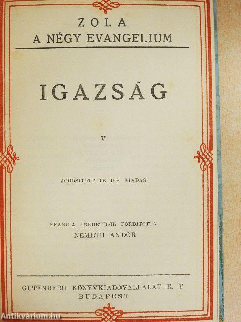 Igazság I-VIII.