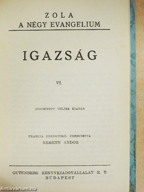Igazság I-VIII.