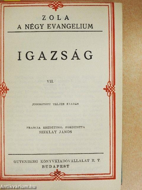 Igazság I-VIII.