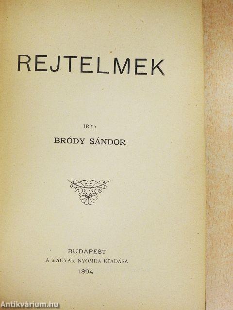 Éjszaka/Rejtelmek I-II.