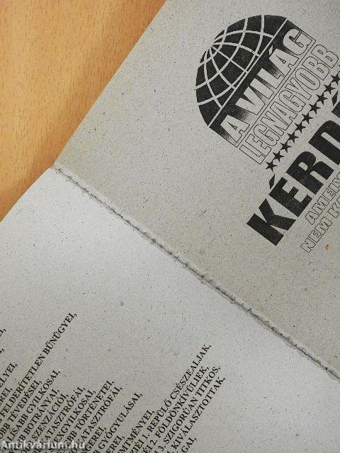 A világ legnagyobb kérdései