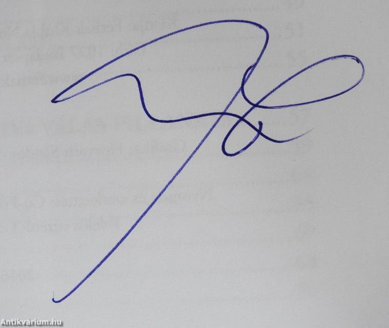 Férfienergia (dedikált példány)