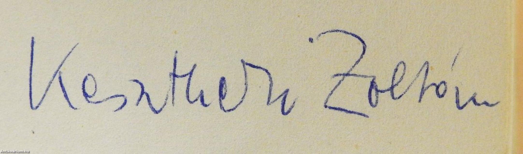 Futólépésben (dedikált példány)