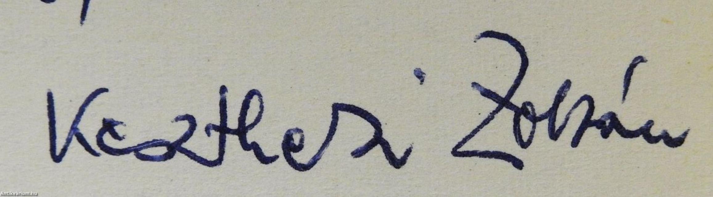 Holnap folytatódik (dedikált példány)