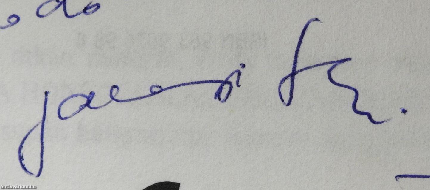 A honfoglalás felszámolása (dedikált példány)