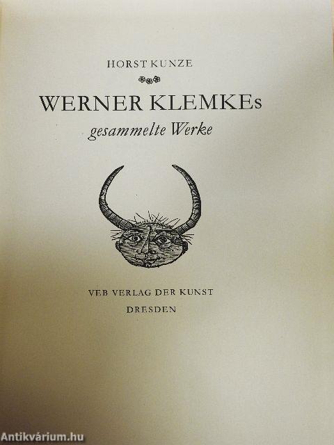Werner Klemkes gesammelte Werke