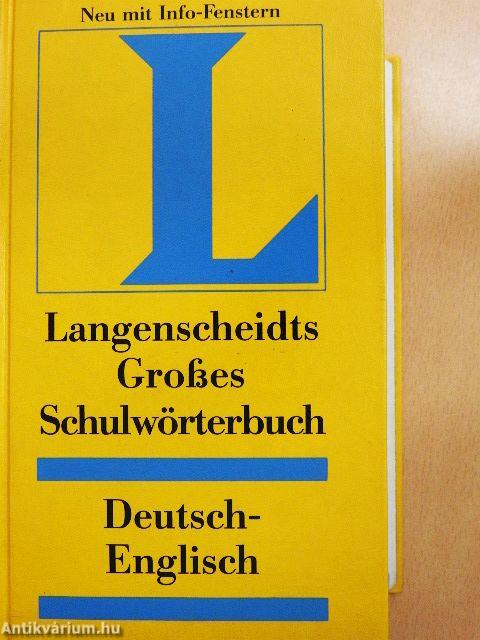 Langenscheidts Großes Schulwörterbuch