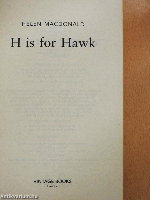 H is for Hawk