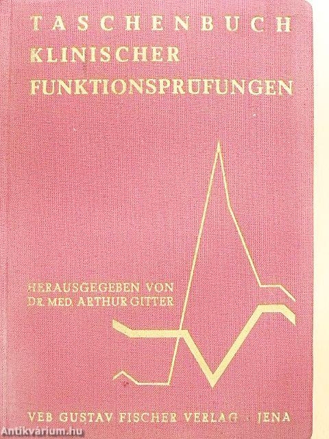 Taschenbuch Klinischer Funktionsprüfungen