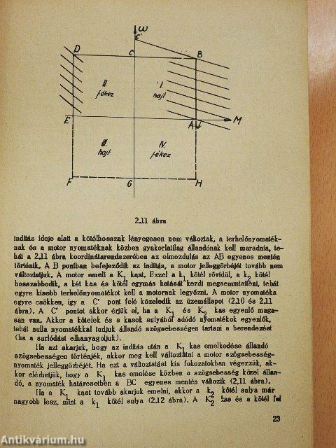 Villamos hajtások I.