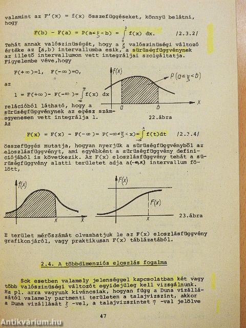 Valószínűségszámítás és matematikai statisztika