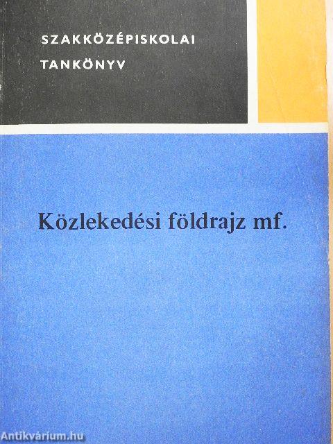 Közlekedési földrajz mf.