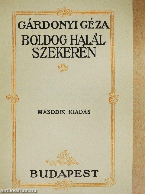 Boldog halál szekerén