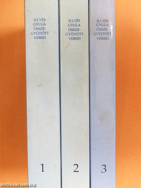 Illyés Gyula összegyűjtött versei 1-3.