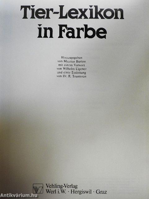 Tier-Lexikon in Farbe