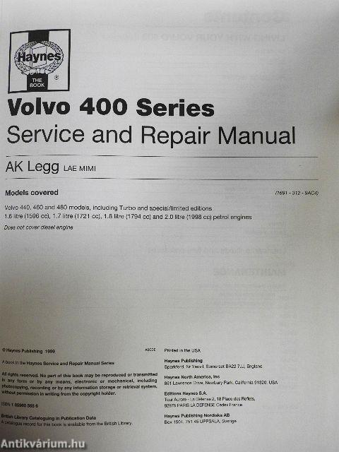 Volvo 440, 460 & 480