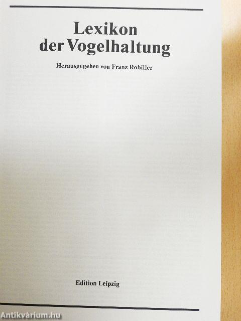 Lexikon der Vogelhaltung