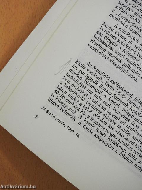 Az érmelléki szőlőkultúra (dedikált példány)