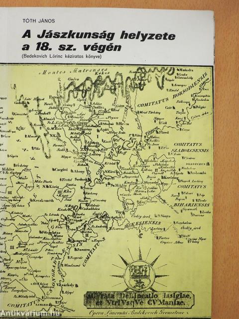 A Jászkunság helyzete a 18. sz. végén (aláírt példány)