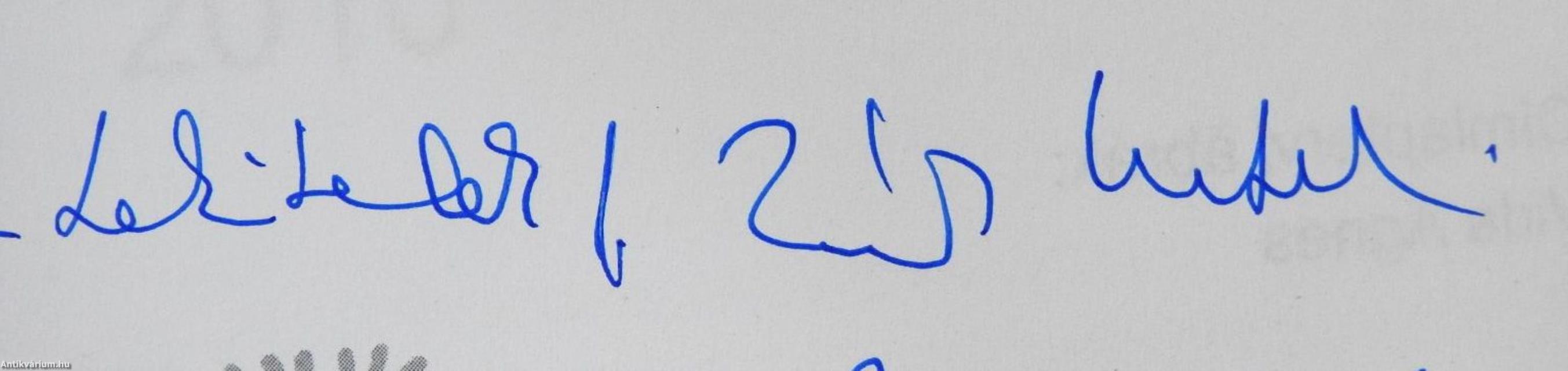 Alföldi falugondnoki kalendárium 2010 (dedikált példány)