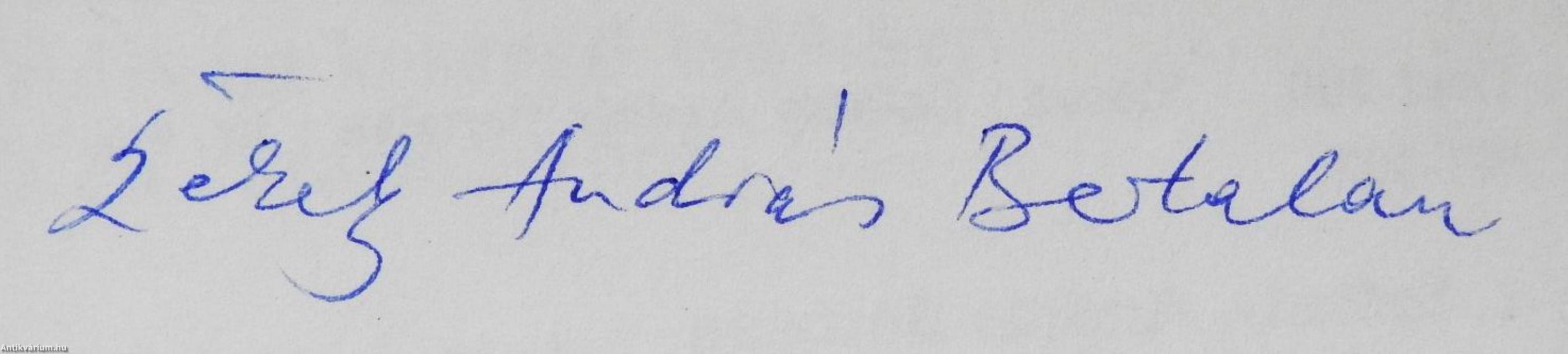 Barométer (dedikált példány)