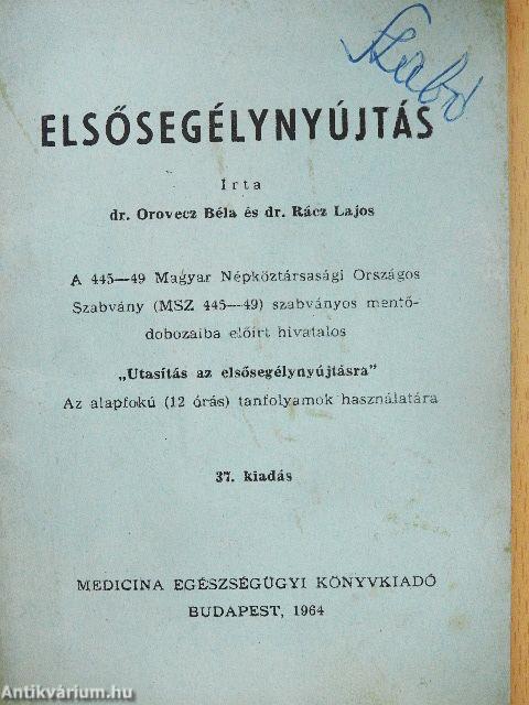 Elsősegélynyújtás