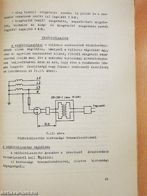 Elektrolakatos szakmai ismeretek