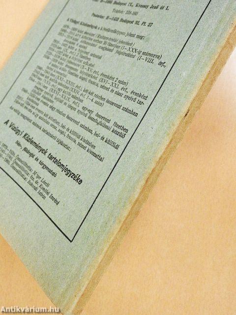 Vízügyi Közlemények 1982/1-4.
